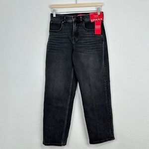 SPANX Shape Authentic 360 90s Straight Leg Jeans Petite Small Niagara Wash